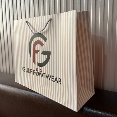 小批量定制酒店学校礼品袋银行包装袋定制公司手提纸袋服装店纸袋图2