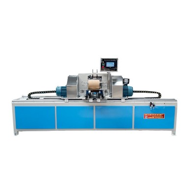 数控纸管磨头机全自动纸管磨边机纸筒抛光机切纸管机制作图2