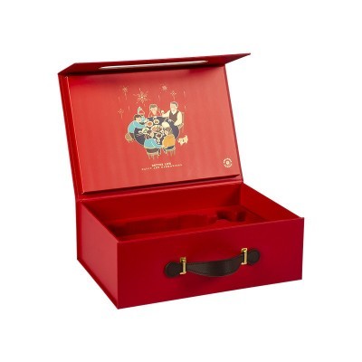 2025新年彩盒盲盒包装年货礼品包装盒伴手印刷礼品盒通 用蛇年礼盒图3