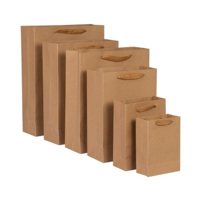 现货手提袋定制通用纸质服装圣诞包装白卡礼品袋手提袋牛皮纸袋图5