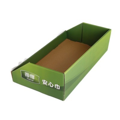 厂家生产化妆品饰品瓦楞盒定制日用品长方形彩盒纸巾安心巾包装盒图4