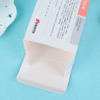 厂家定制白卡纸盒定制彩印药品收纳盒礼品包装盒药盒龟苓胶包装盒图5