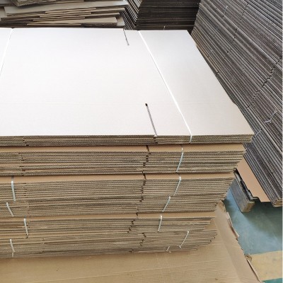 牛皮纸鞋盒定制现货定制男女运动鞋包装盒 定做翻盖收纳礼品盒图2