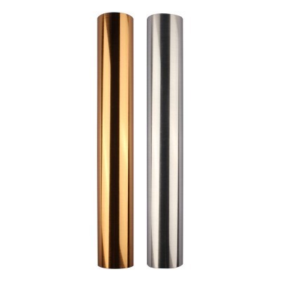 不锈钢银色贴纸镜面防水PET自粘金色拉丝即时贴装饰金属贴膜小卷图5