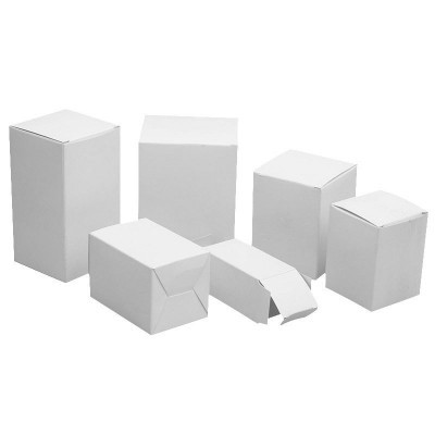 香水精油小白盒喷雾剂防晒霜水杯包装盒扇子笔胶水香薰画笔包装盒图5