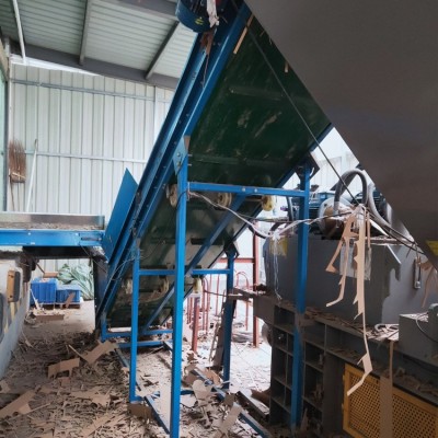 供应全自动废纸打包机 纸板纸盒废纸秸秆稻草液压打捆机设备批发图3