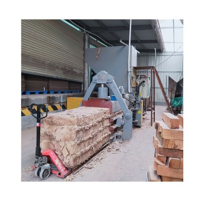 供应全自动废纸打包机 纸板纸盒废纸秸秆稻草液压打捆机设备批发图5