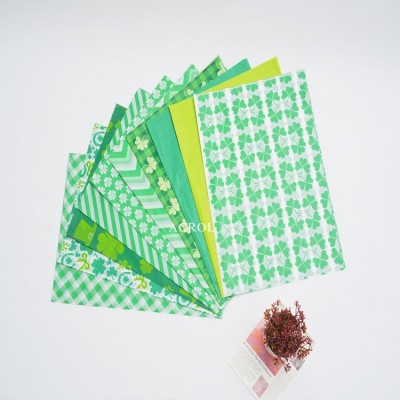 亚马逊折叠装袋拷贝纸派对装饰金属雪梨纸17克玫瑰金印刷拷贝纸图4