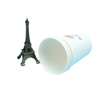 广告纸杯定制加厚牛皮纸咖啡豆浆奶茶一次性水杯订做商务 品尝杯子图3