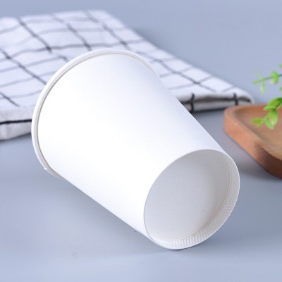 厂家订制空白广告纸杯水杯 268g9盎司一次性杯子 办公室环保纸杯图3