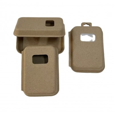 纸浆模塑干压 饰品纸盒子 通用礼品纸盒 环保纸盒 现货批发图5