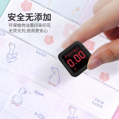 Sunde彩色可爱卡通印花手帕纸巾餐巾纸小包随身便携式工 厂批发图5