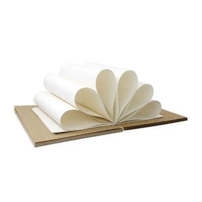 现货白牛皮纸食品包装卷筒平张精美礼品包装材料纸单光牛卡纸批发图5