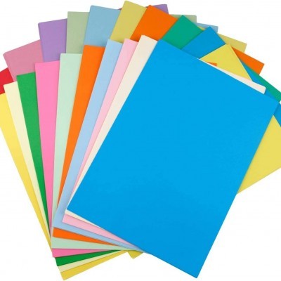 A4A3彩色卡纸250g封面纸手工彩卡手绘牛皮纸贺卡硬卡纸现货批发图2