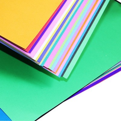 A4A3彩色卡纸250g封面纸手工彩卡手绘牛皮纸贺卡硬卡纸现货批发图3