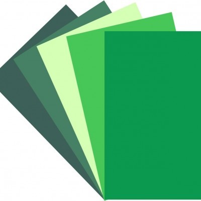 彩色卡纸批发a4 250克混5色彩色卡纸3色混装绘画纸 装裱硬卡纸图5