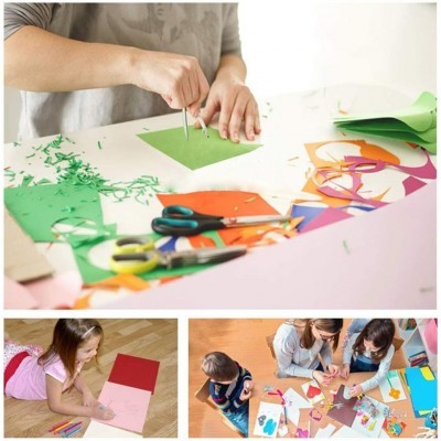 彩色卡纸批发a4 250克混5色彩色卡纸3色混装绘画纸 装裱硬卡纸