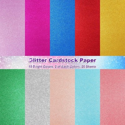 不掉金粉闪光卡纸亮粉 A4金葱金粉纸 背面带胶幼儿园手工d iy压花图3