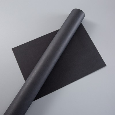 厂家直供 黑卡纸 黑色牛皮厚卡纸板 纯木浆透心黑卡 吊牌相框相册图2