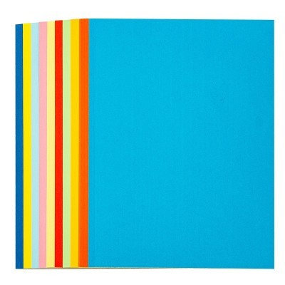 现货250克A4a3彩色厚卡纸 纯木浆相册硬卡片绘画贺卡手工折纸图5