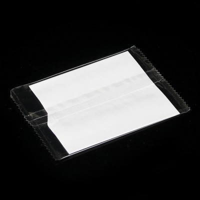 厂家直销折叠一次性信封式纸杯 纯白色扁平式纸杯图2