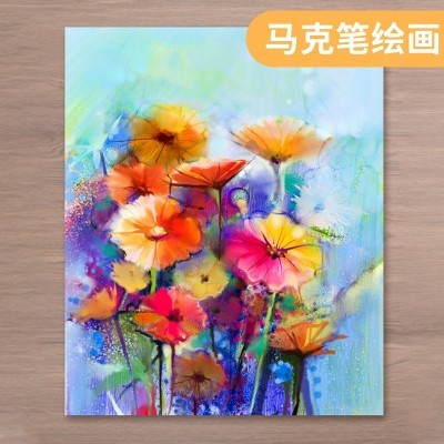 荷兰白卡纸4开8开马克笔美术绘画卡纸100-400克加厚卡纸 硬白卡纸图4