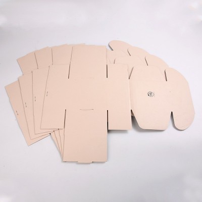 特硬飞机盒彩色服装包装盒白色瓦楞白板纸快递盒白卡纸盒现货批发