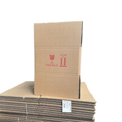 定制订做E瓦瓦楞纸箱 小号大号加硬搬家纸箱 正方形纸箱 量大优惠图3