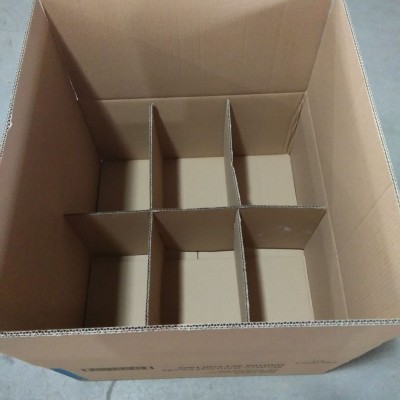 青岛国产牛皮瓦楞纸箱大纸箱 快递特大搬家打包周转瓦楞硬纸箱图3