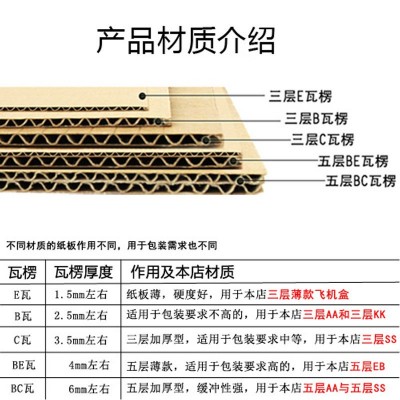 快递纸箱半高打包纸箱包装纸盒子搬家纸箱批发快递箱包装 盒纸箱子图3
