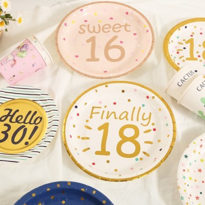 一次性纸碗生日派对野营火锅调味料容器聚餐加厚可降解食品级纸盘图2