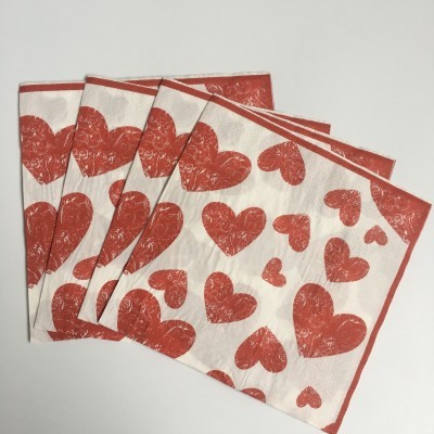 彩色餐巾纸 logo印刷食品级油墨欧美标准FDA FSC认证图2