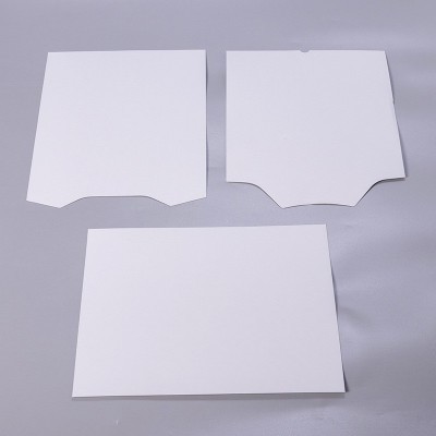 单面白衬板纸服装T恤衬板纸白卡纸300g- 450g包装硬纸板内衬板纸图3