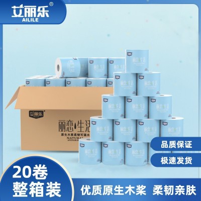 家用卷纸工厂量批整箱卫生间厕所纸卫生纸小卷纸大量批实惠装纸巾
