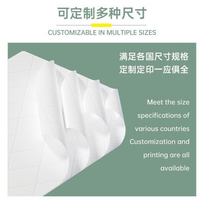 商用大盘纸定制公共场所卫生间纸巾可降解水溶性大卷卫生纸加工图3