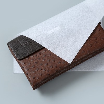 17克薄页纸全开白纸单面亮光纸防刮吸潮纸雪梨纸服饰箱包包装纸图2