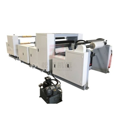 温州松泰双工位多功能高速压纹机 压花机设备 全自动纸张压纹机图5