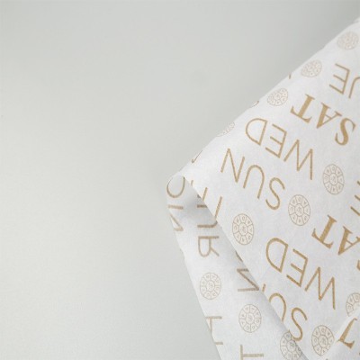 印刷拷贝纸logo内衬tissue paper鞋子服装箱包皮具防潮防霉雪梨纸图4