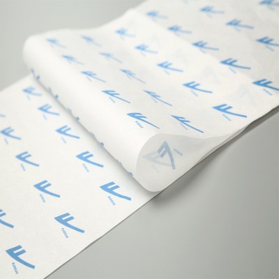 印刷拷贝纸logo内衬tissue paper鞋子服装箱包皮具防潮防霉雪梨纸图2