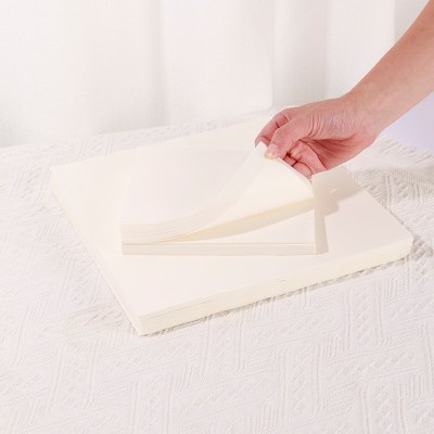 白色烘焙防油纸硅油纸食品级吸油纸长方形烧烤肉烤盘家用油炸垫纸图2