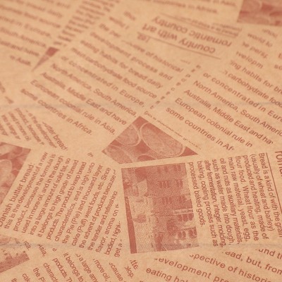 本色印刷防油纸厨房吸油纸烘焙油纸汉堡纸商用包装纸家用薯条隔油图5