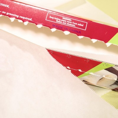 双面硅油纸白色防油吸油烘焙家用烤肉烧烤空气炸锅蛋糕纸点心烤盘