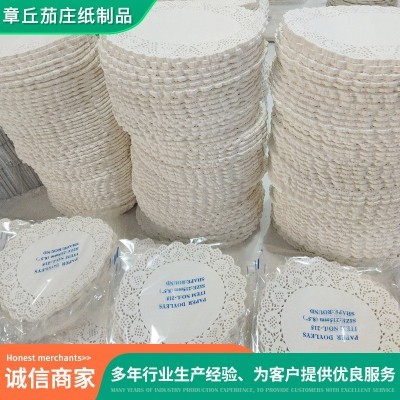 厂家直供花边纸吸油纸椭圆形油炸点心蛋糕花底纸烘焙用纸食物垫纸