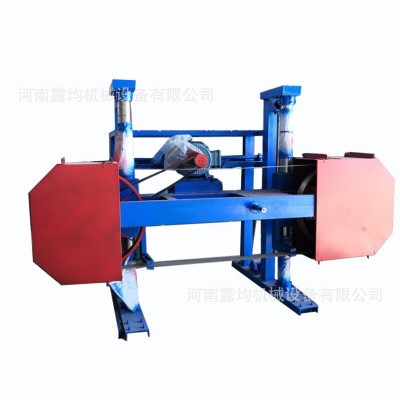 双立柱大型龙门带锯卧式数控带锯机方木开料锯床 高效木工带锯机图2