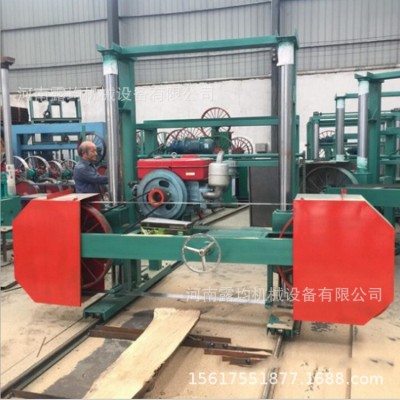 双立柱大型龙门带锯卧式数控带锯机方木开料锯床 高效木工带锯机图3