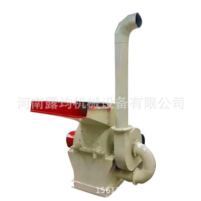 锤片式木材粉碎机 双进料口大型木屑锯末颗粒机玉米芯粉碎机价格图2