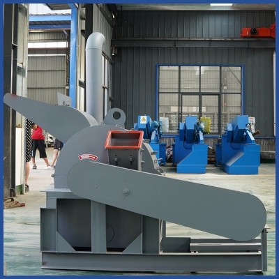 锤片式木材粉碎机 双进料口大型木屑锯末颗粒机玉米芯粉碎机价格图3