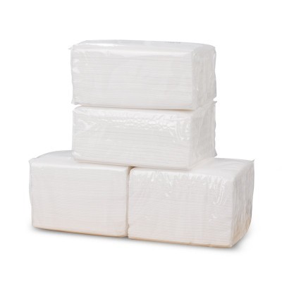 商用餐厅抽纸透明包装 软抽餐饮ktv大排档棋牌室民宿酒店 餐厅纸巾图4