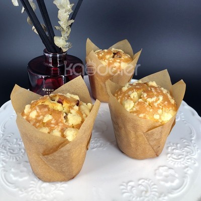 品维烘焙用品郁金香蛋糕纸杯马芬杯彩色款火焰杯点心蛋糕防油纸托