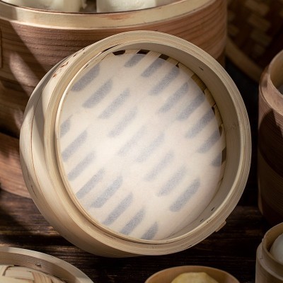 品维一次性蒸笼纸食品商用防油纸蒸包子馒头纸垫圆形糯米团蒸笼纸图4